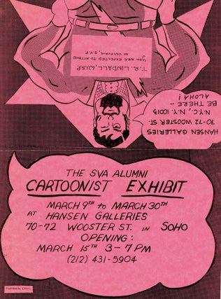 SVA Cartoonist Exhibit