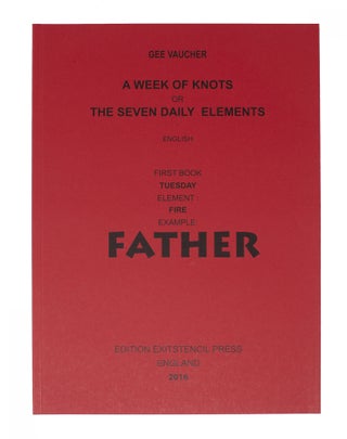 Item #5951 A Week of Knots - Tuesday [Father]. Gee Vaucher