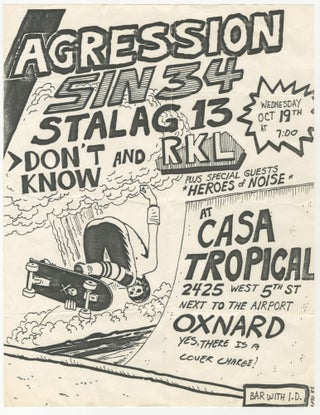 Item #5961 Agression / Sin 34 / Stalag 13 / Don’t Know / RKL at Casa Tropical
