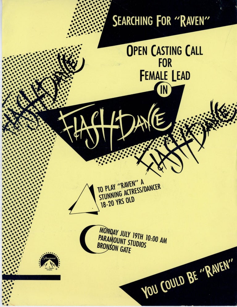 Item #5968 Flashdance Open Casting Call