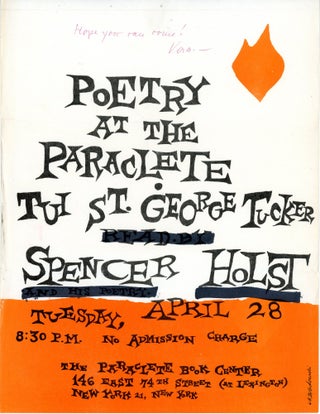 Item #5975 Poetry at the Paraclete