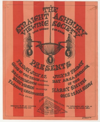 Item #6001 The Straight-Ashbury Viewing Society Presents
