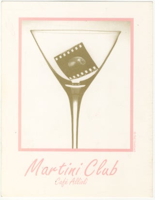 Item #6023 Martini Club starring Joey Arias
