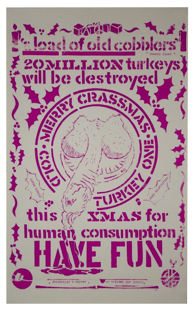 Item #6053 20 Million Turkeys Will Be Destroyed this Christmas for Human Consumption – Have Fun [Merry Crassmas]