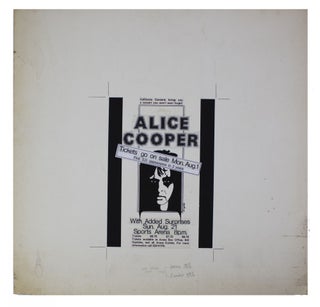 Alice Cooper at the Sports Arena, Sunday August 21, 1977