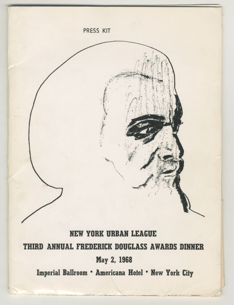 Item #6093 The New York Urban League Third Annual Frederick Douglass Awards Dinner Press Kit [with Nina Simone]