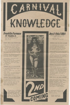 Item #6129 Carnival Knowledge: Second Coming [feminist porn