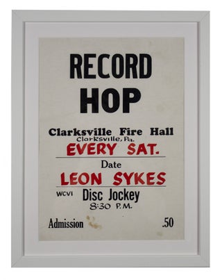 Item #6137 Record Hop Every Saturday with Leon Sykes