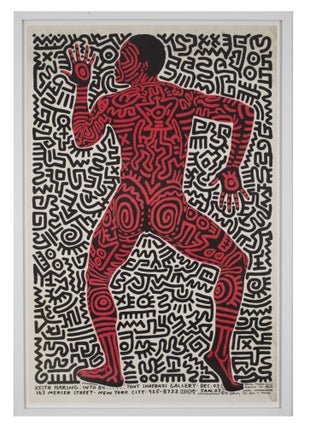 Item #6161 Keith Haring Into 84 at Tony Shafrazi Gallery. Keith Haring