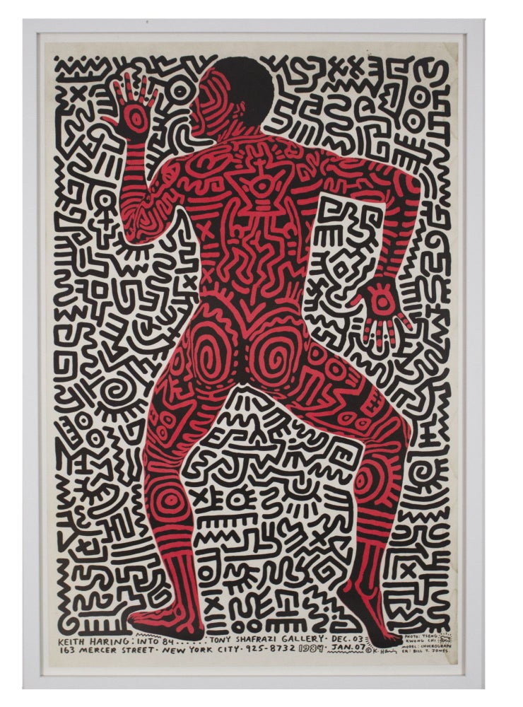 Item #6161 Keith Haring Into 84 at Tony Shafrazi Gallery. Keith Haring.