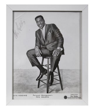 Item #6166 Otis Redding Signed Press Photograph