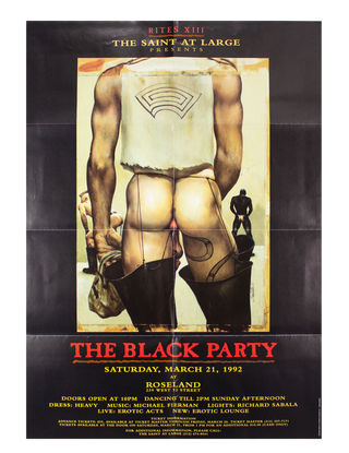 Item #6213 The Saint At Large Presents The Black Party