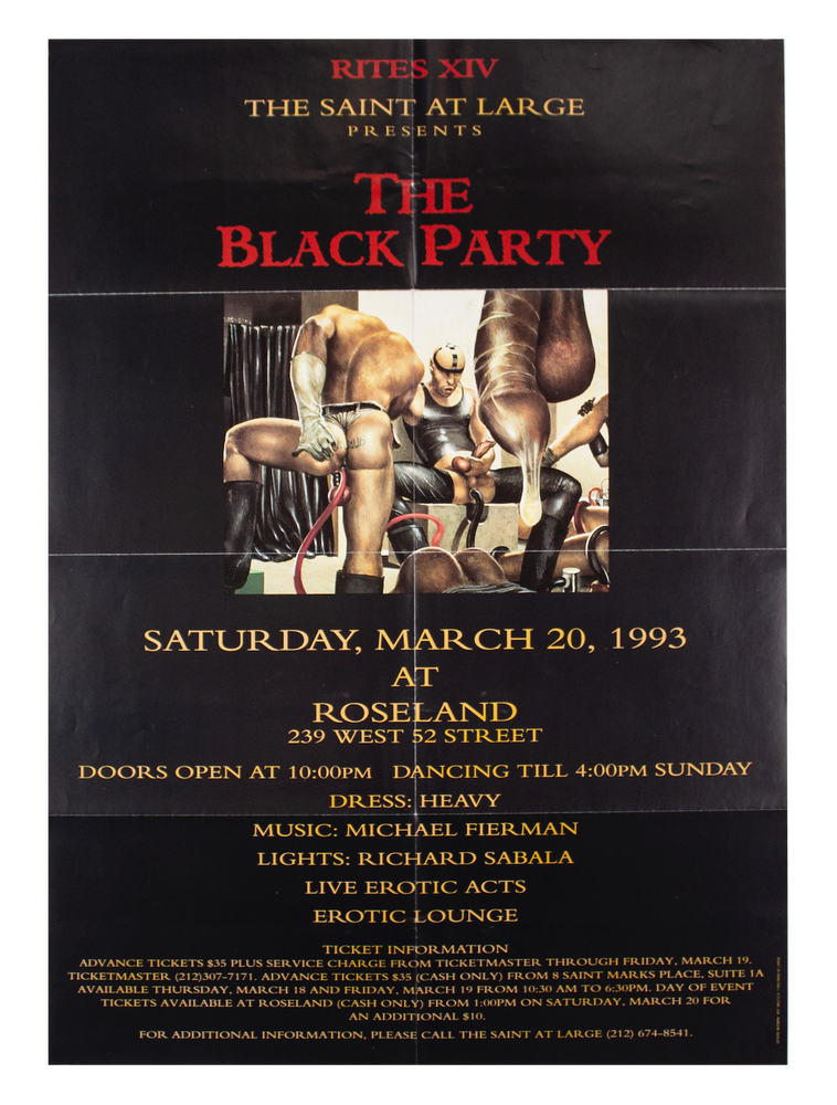 Item #6215 Rites XIV: The Saint at Large Presents The Black Party