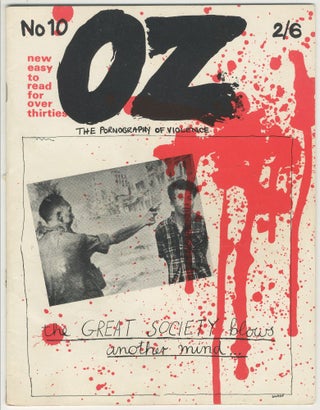 Item #6229 Oz Magazine, No. 10. ed Richard Neville