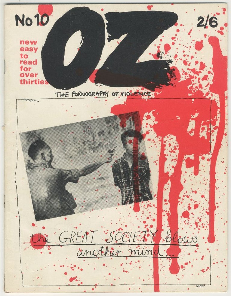 Item #6229 Oz Magazine, No. 10. ed Richard Neville.