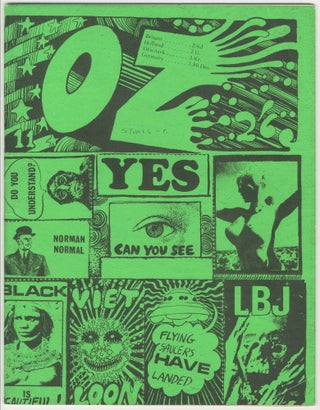 Item #6230 Oz Magazine, No. 11. ed Richard Neville
