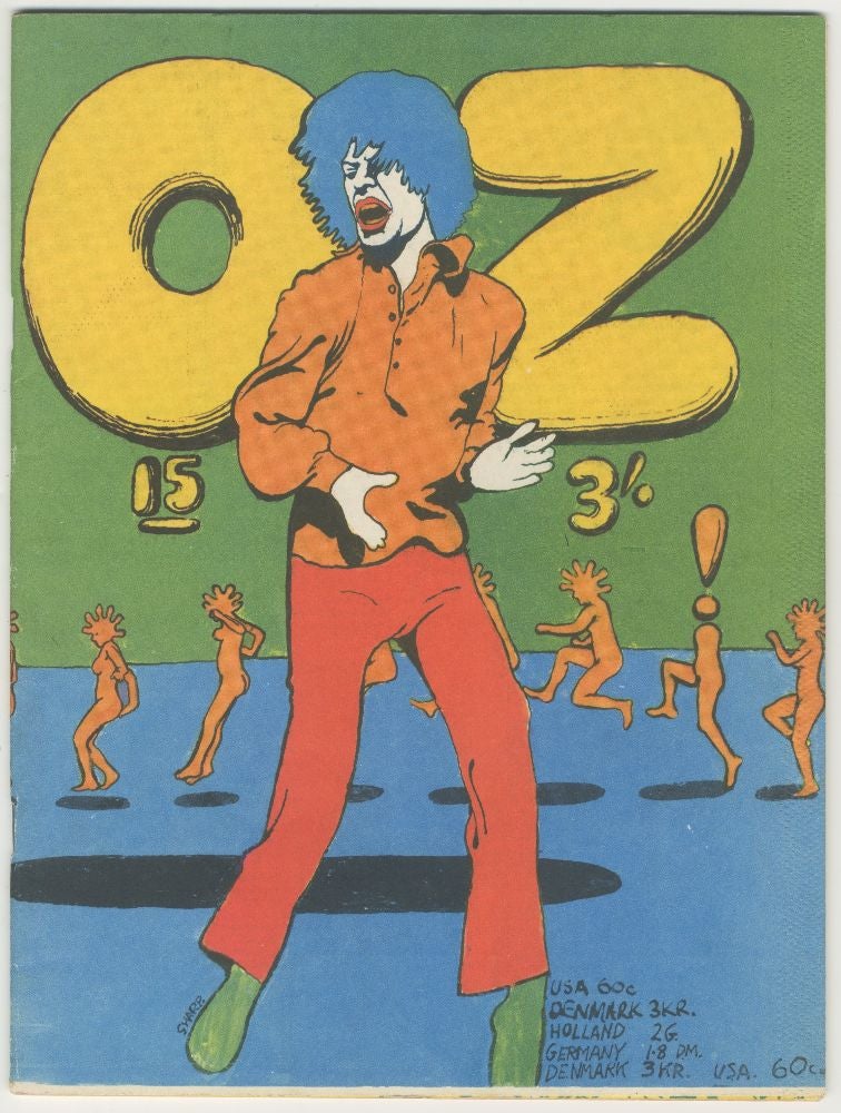 Item #6231 Oz Magazine, No. 15. ed Richard Neville.