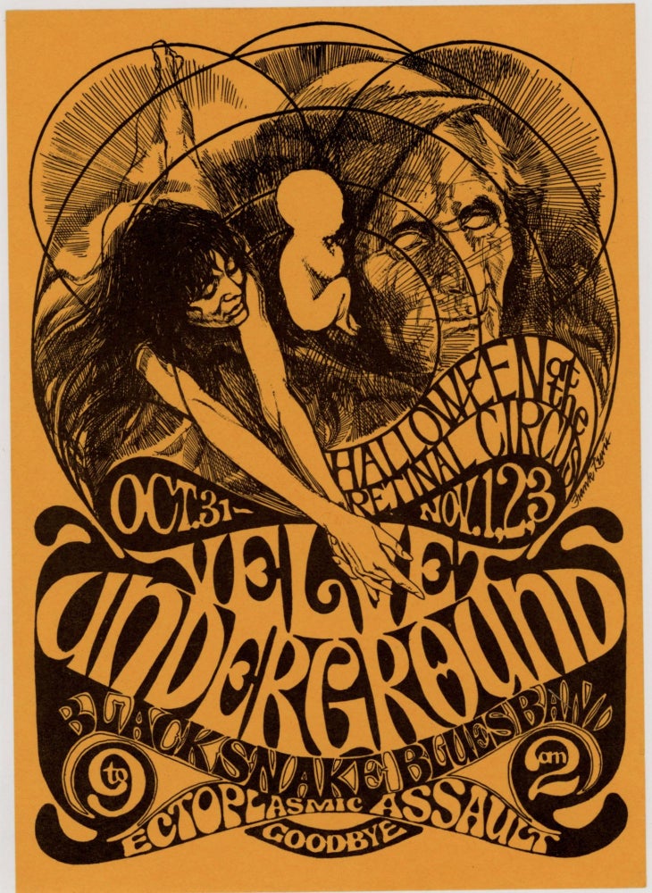 Item #6245 Halloween at the Retinal Circus with The Velvet Underground. Steve Seymour.