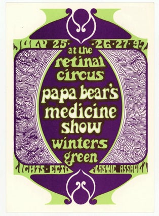 Item #6253 Papa Bear's Medicine Show and Winters Green
