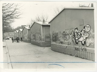 Item #6267 [Graffiti] Seven Photographs of Vandalism and Vandals in the 1980s