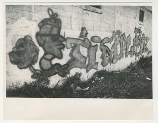 [Graffiti] Seven Photographs of Vandalism and Vandals in the 1980s
