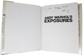 Andy Warhol’s Exposures [signed].