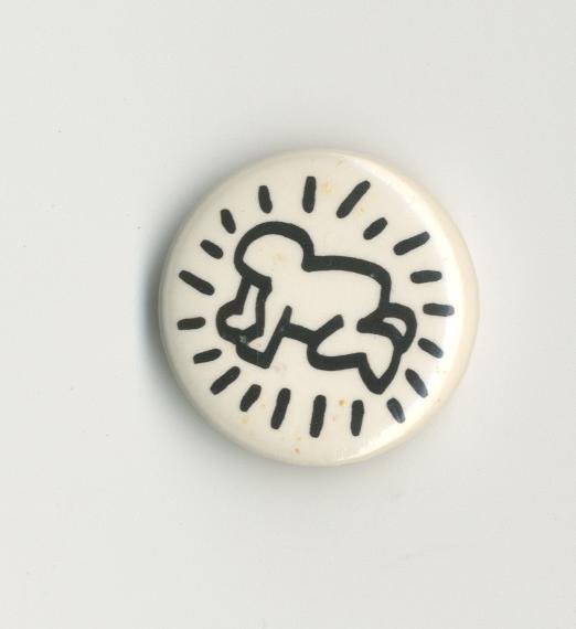 Item #6359 Baby Pin [Pop Shop]. Keith Haring.