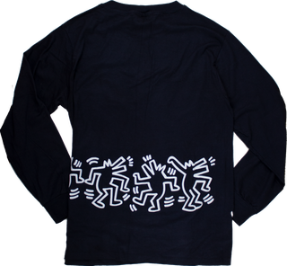 Keith Haring Dancing Dogs Long Sleeve Shirt
