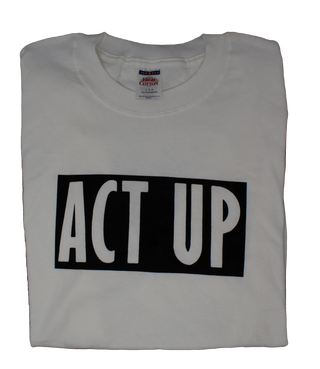 Item #6377 ACT UP [t-shirt