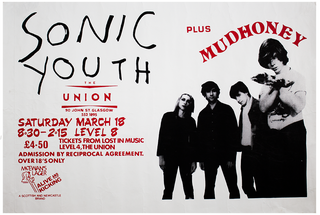 Item #6386 Sonic Youth Plus Mudhoney at The Union