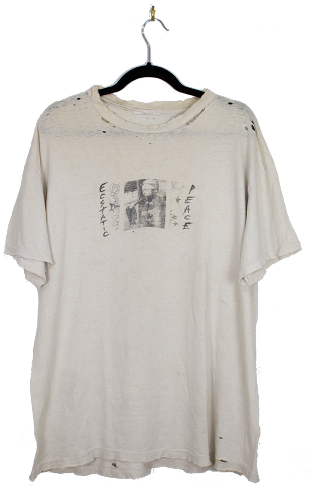 Item #6396 Ecstatic Peace [early t-shirt for Thurston Moore label]