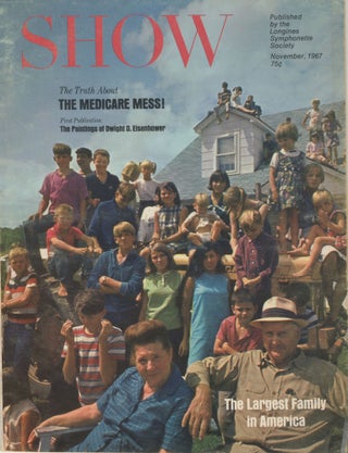 Show Magazine, Vol. VII, No. 6, November 1967 [early Larry Clark published photography]