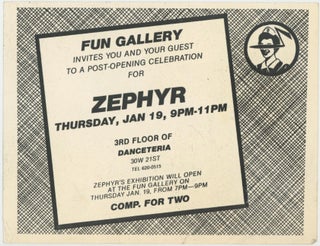 A Post-Opening Celebration for Zephyr [Fun Gallery]