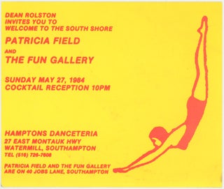 Patricia Field and The Fun Gallery [Hamptons Danceteria]