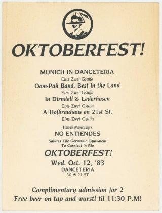 Oktoberfest! Munich in Danceteria