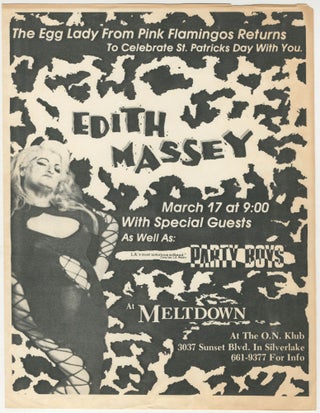 Item #6481 Edith Massey at Meltdown