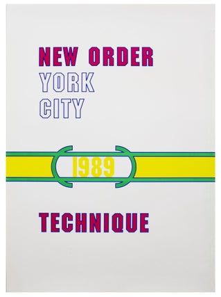 Item #6507 New Order: Technique. Lawrence Weiner New Order