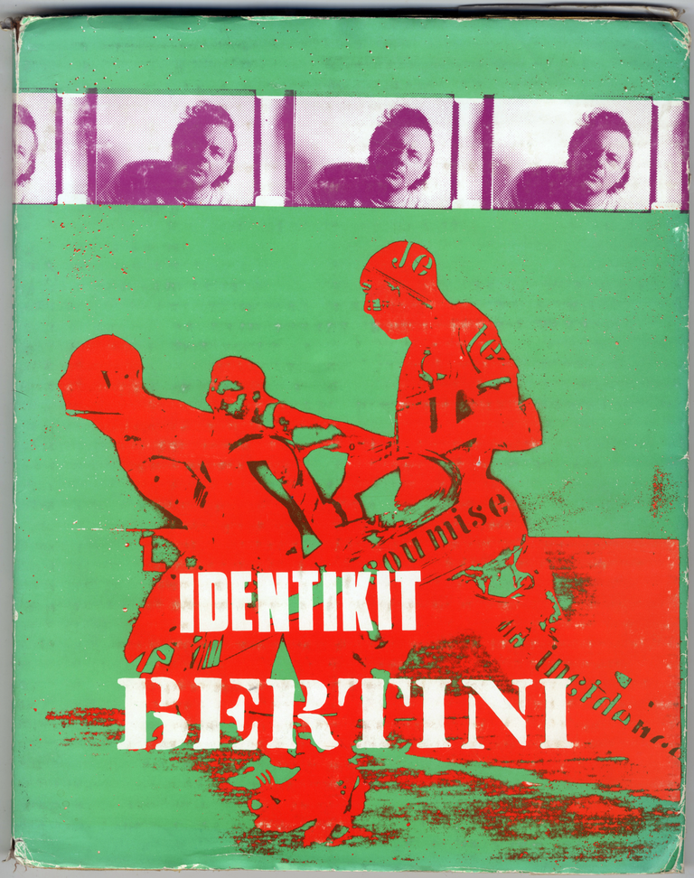 Item #6593 Identikit di Gianni Bertini [Signed]. Gianni Bertini.