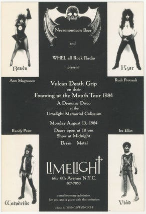 Vulcan Death Grip: A Demonic Disco at the Limelight Memorial Coliseum