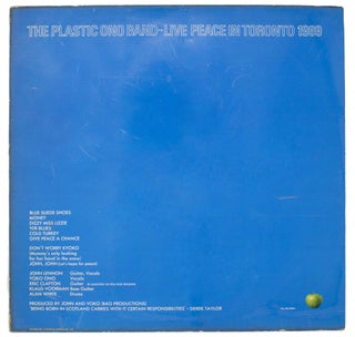 Item #6651 Live Peace in Toronto 1969 – The Plastic Ono Band [with] John & Yoko Calendar
