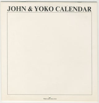 Live Peace in Toronto 1969 – The Plastic Ono Band [with] John & Yoko Calendar