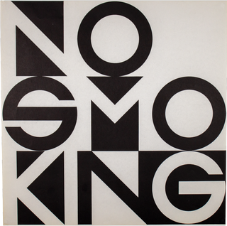 Item #6659 No Smoking. George Maciunas George Brecht