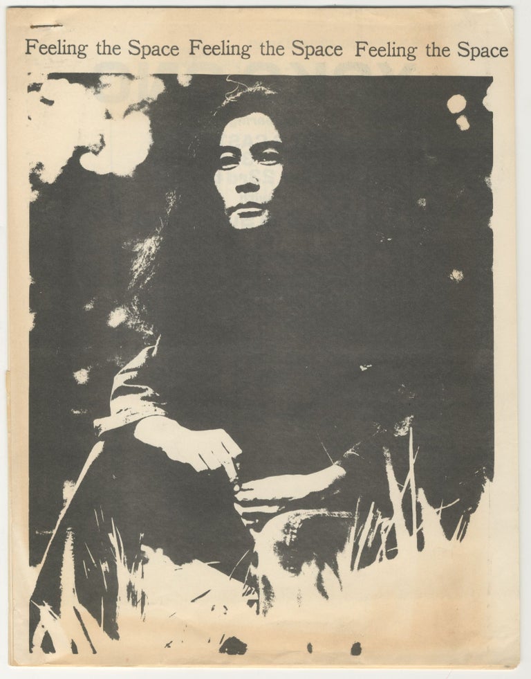 Yoko Ono Feeling the Space Lyrics & Press Booklet with Xerox Yoko Ono Feeling the Space Lyrics & Press Booklet with Xerox