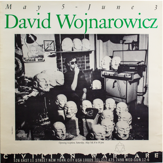 Item #6691 Poster for David Wojnarowicz’s Metamorphosis at Civilian Warfare