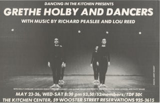 Item #6716 Grethe Holby and Dancers with Music by Richard Peaslee and Lou Reed