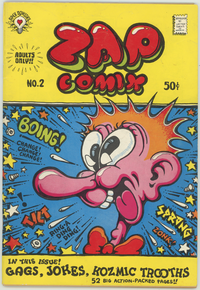 Item #6722 Zap Comix No. 2 [1st printing]