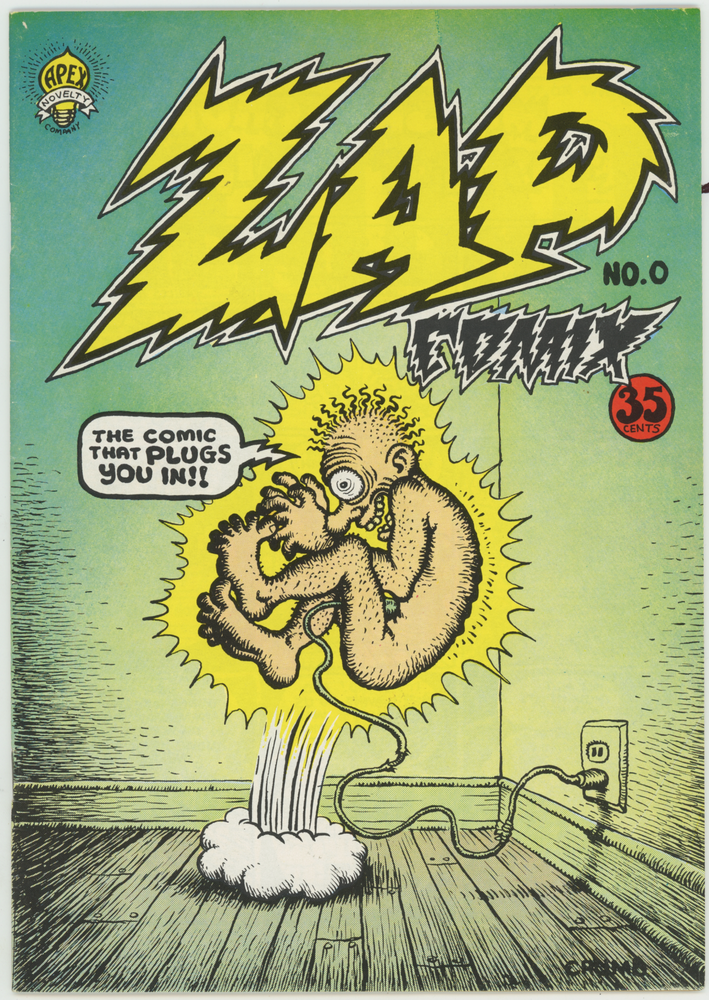Item #6724 Zap Comix No. 0 [2nd printing]. R. Crumb.