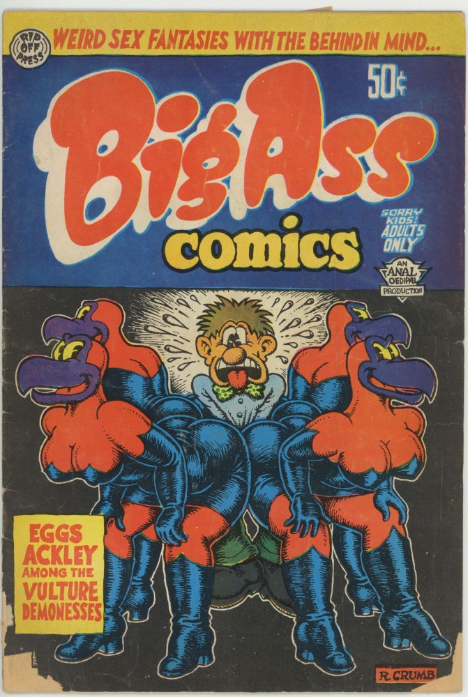 Item #6726 Big Ass Comics No.1 [5th printing]. R. Crumb.