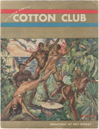 Item #6736 [Segregated Jazz Club] The World Famous Cotton Club: Program and Menu