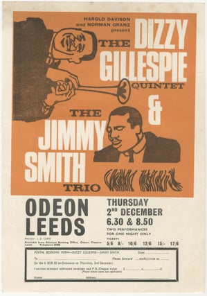 The Dizzy Gillespie Quintet & The Jimmy Smith Trio [Program and Flyer]